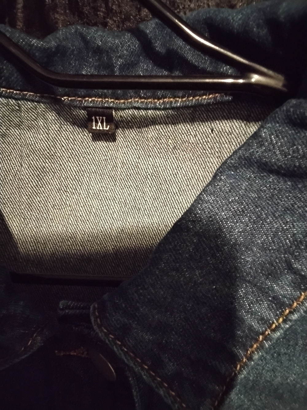 SHEIN Blue Distressed Short Sleeve Denim Jacket - Picture 3 of 3